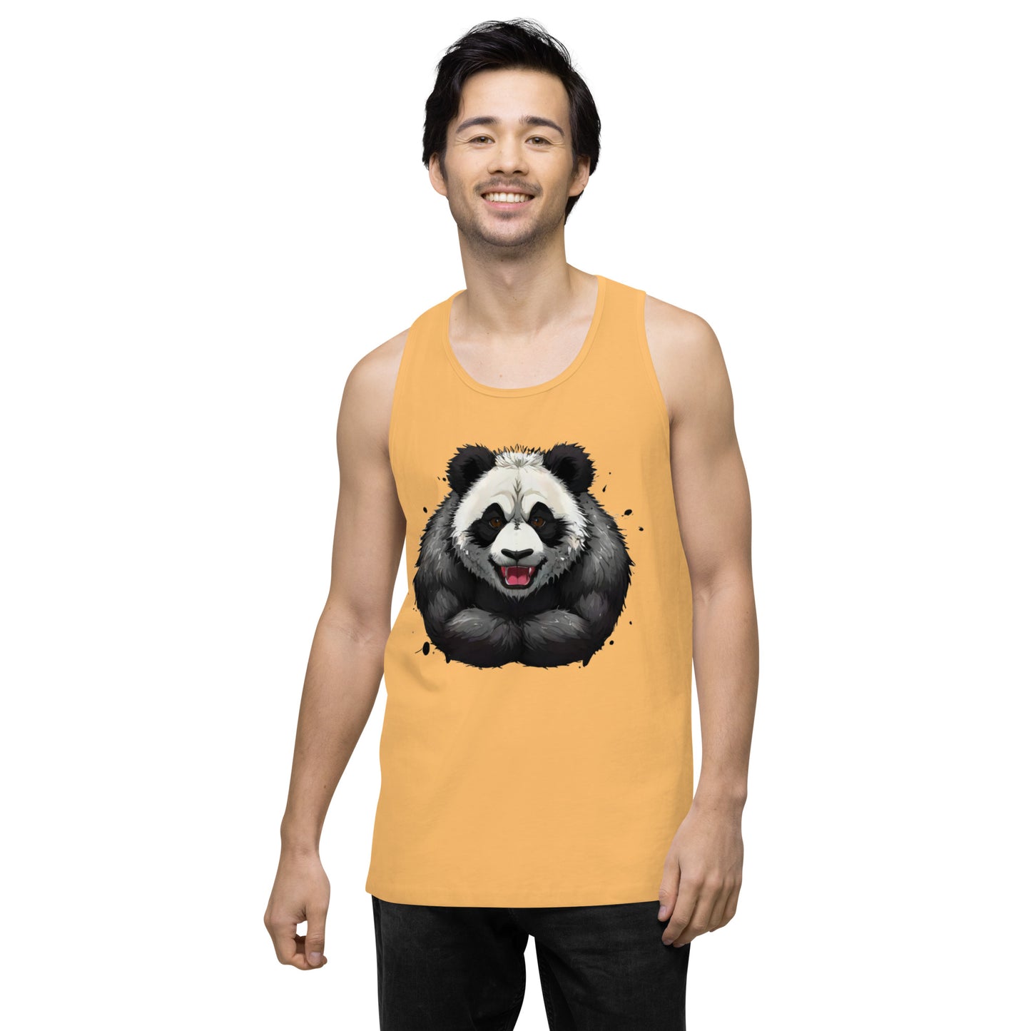 "Focused Panda" premium tank top