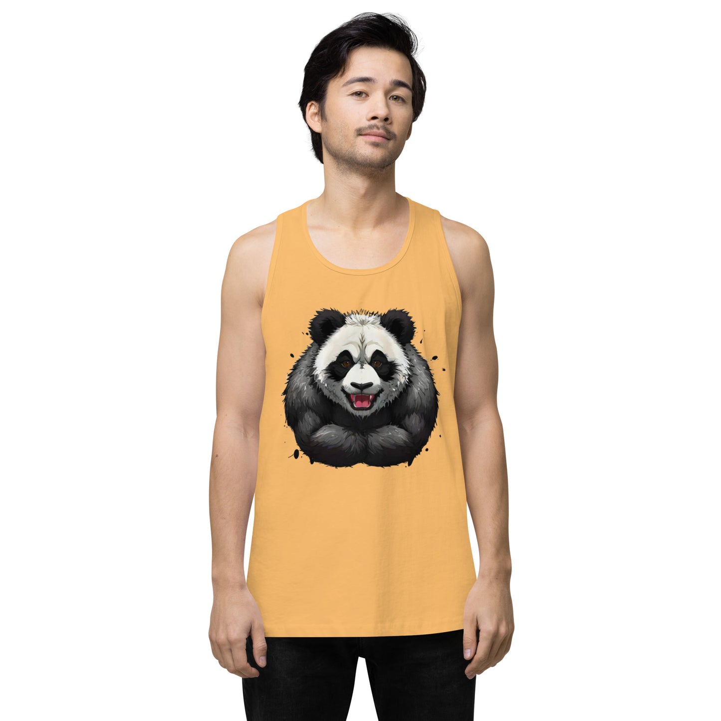 "Focused Panda" premium tank top