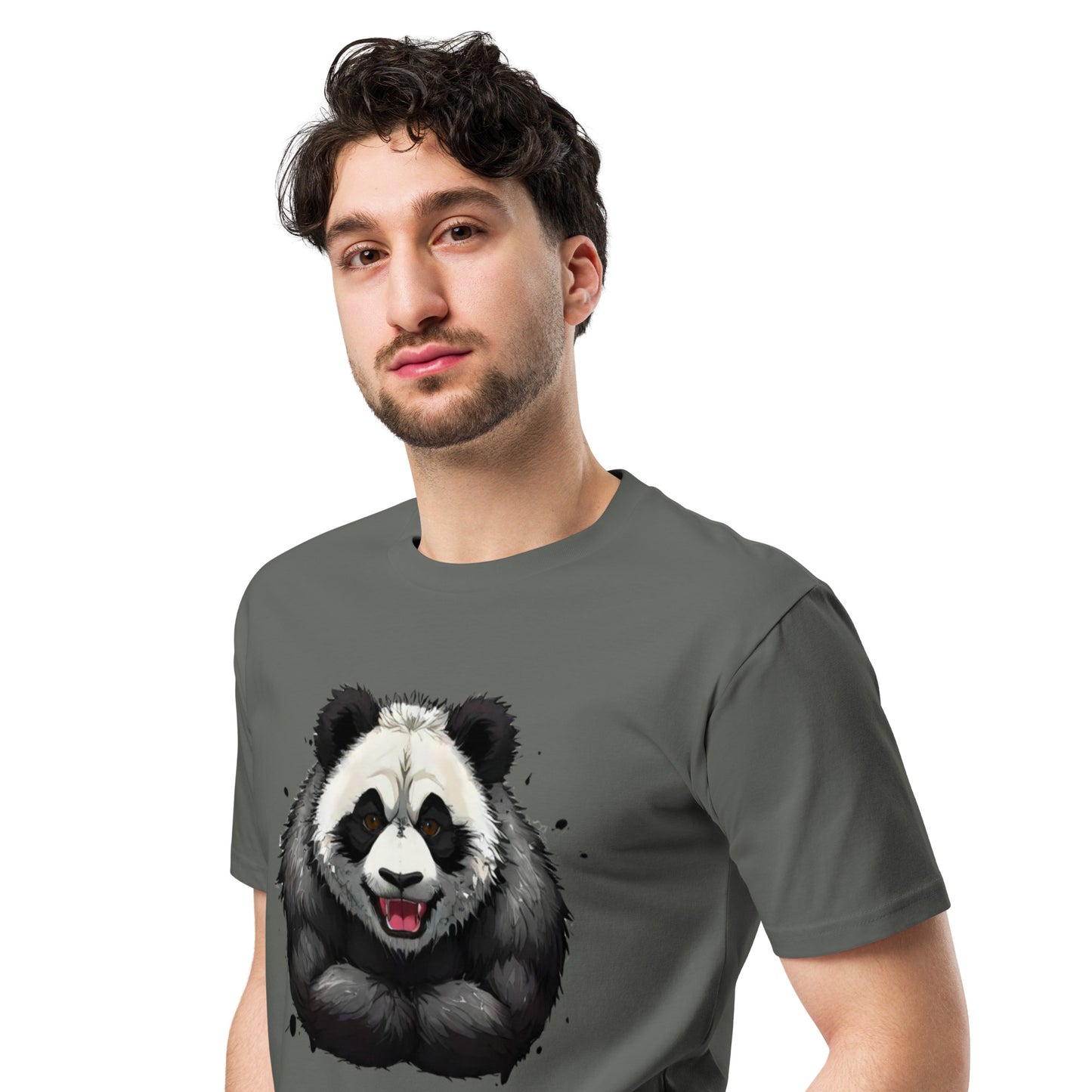 "Focused Panda" Unisex premium t-shirt