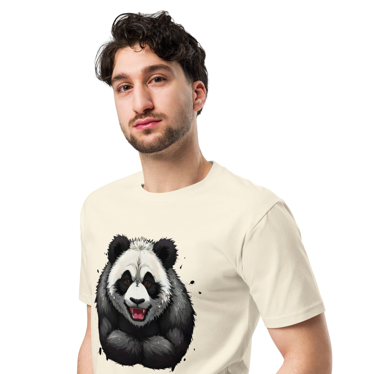 "Focused Panda" Unisex premium t-shirt